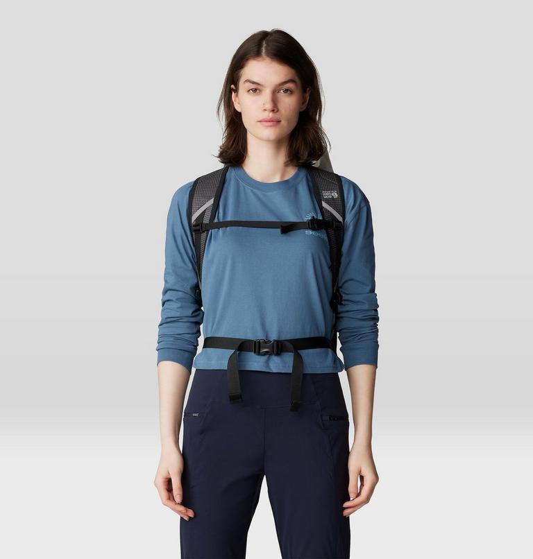 Women's Seek Long Sleeve, Color: Adriatic Blue, image 6