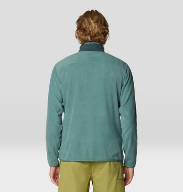 Men's Microchill Snap Pullover, Color: Blue Pine, image 2