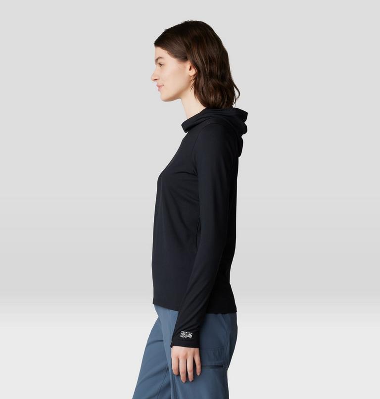 Women's Butter Up Hoody, Color: Black, image 3
