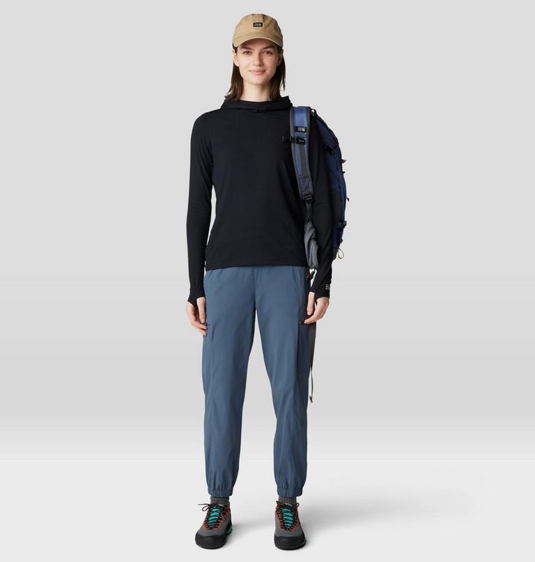 Women's Butter Up Hoody, Color: Black, image 7