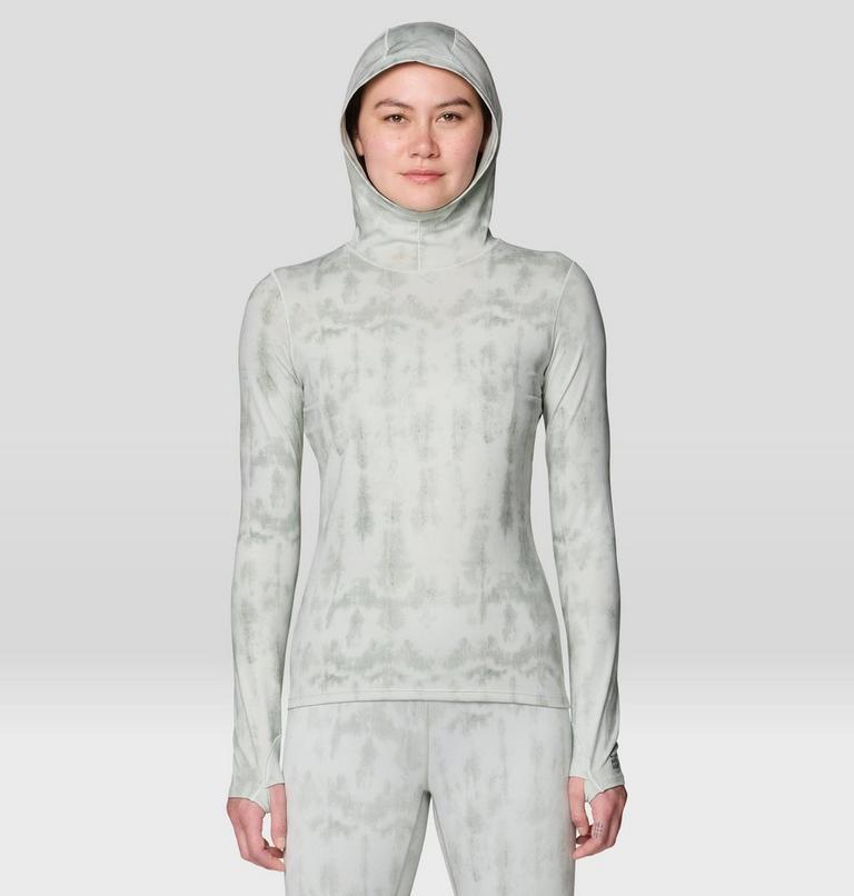 Women's Butter Up Hoody, Color: Gamma Grey Shadowdye XS Print, image 4