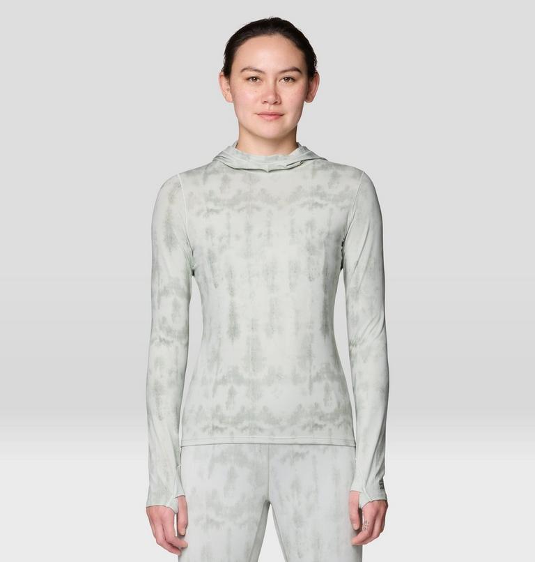 Women's Butter Up Hoody, Color: Gamma Grey Shadowdye XS Print, image 1