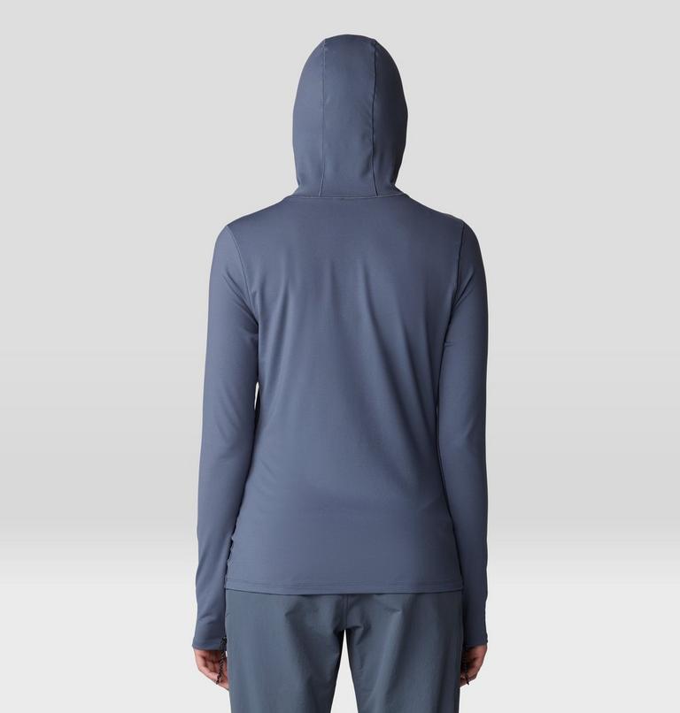 Women's Butter Up Hoody, Color: Blue Slate, image 2