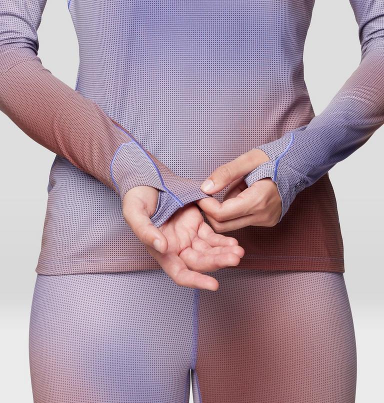 Women's Butter Up Hoody, Color: Avid Multi Ombre Print, image 5