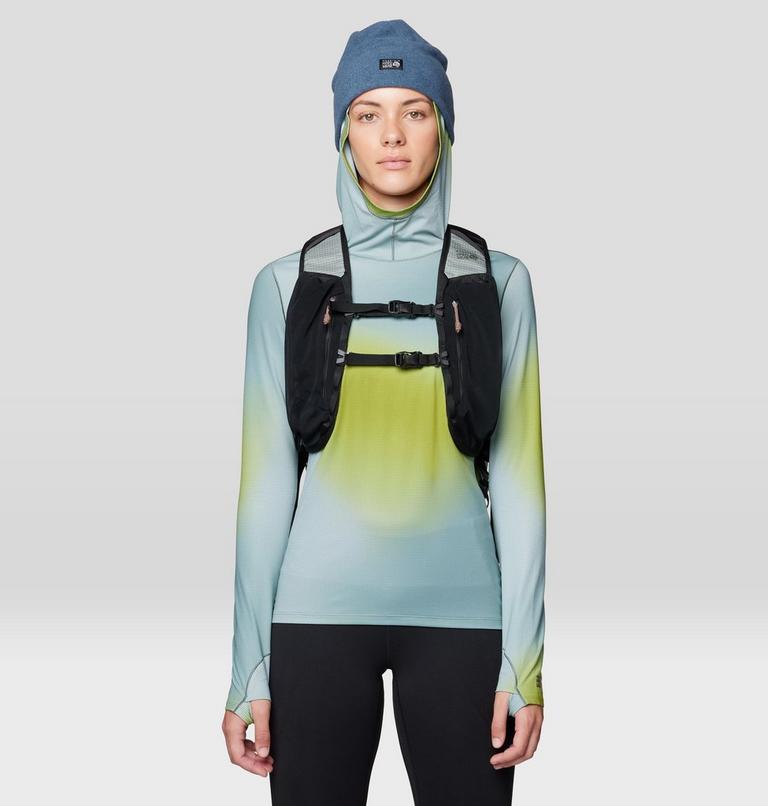 Women's Butter Up Hoody, Color: Blue Sage Multi Ombre Print, image 5