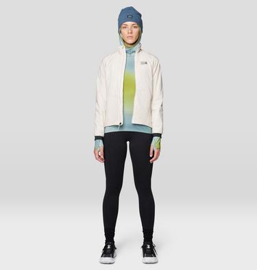 Women's Butter Up Hoody, Color: Blue Sage Multi Ombre Print, image 4