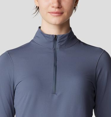 Women's Butter Up Half Zip, Color: Blue Slate, image 12