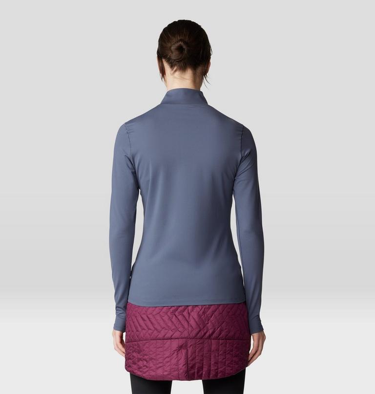 Women's Butter Up Half Zip, Color: Blue Slate, image 2