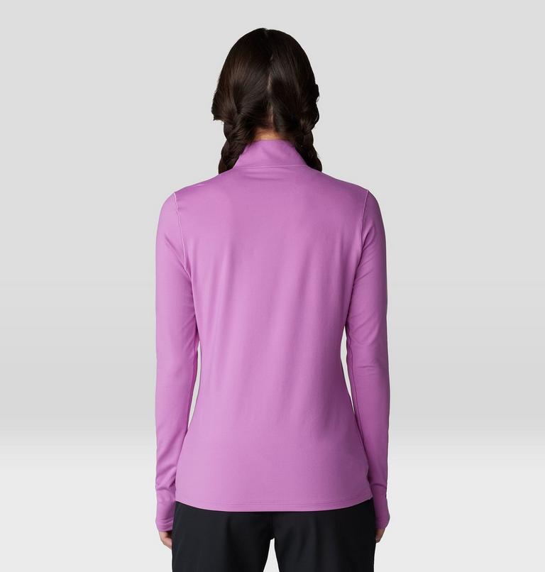 Women's Butter Up Half Zip, Color: Lilac Glow, image 2
