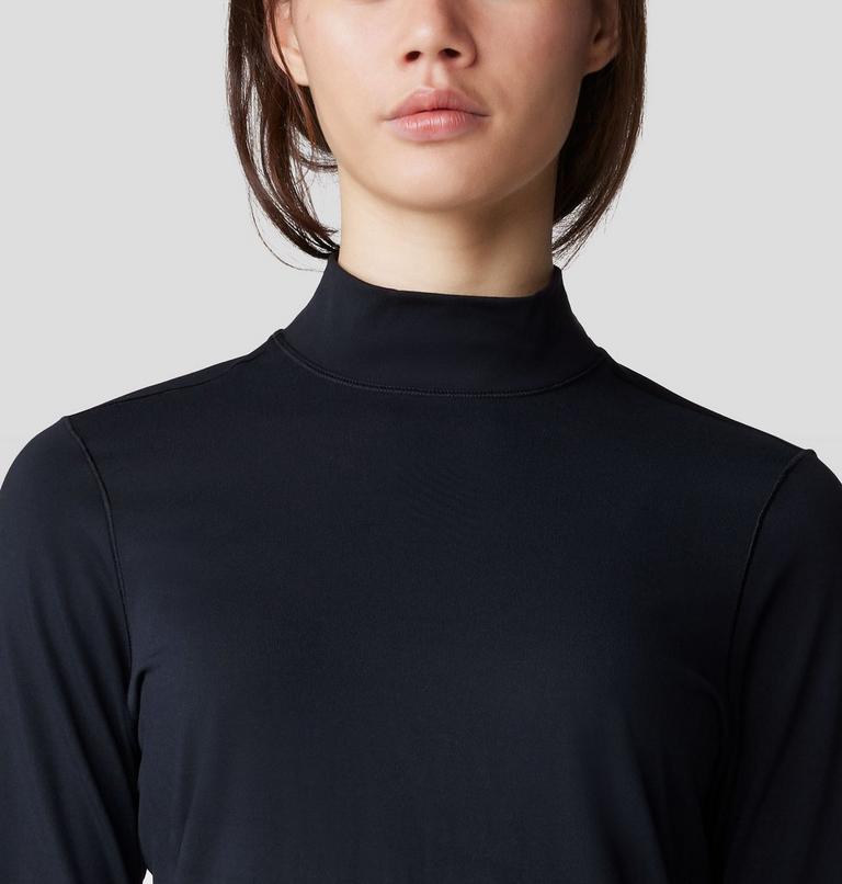 Women's Butter Up Mockneck, Color: Black, image 4