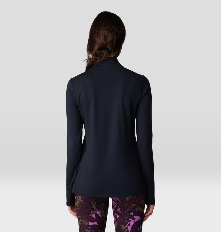 Women's Butter Up Mockneck, Color: Black, image 2