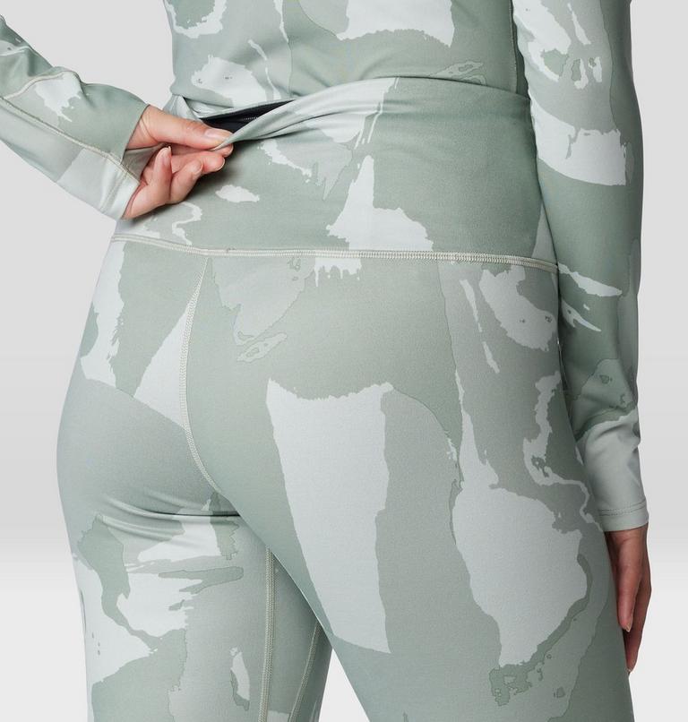 Women's Butter Up Tight, Color: White Sage Snowdrifts Print, image 7