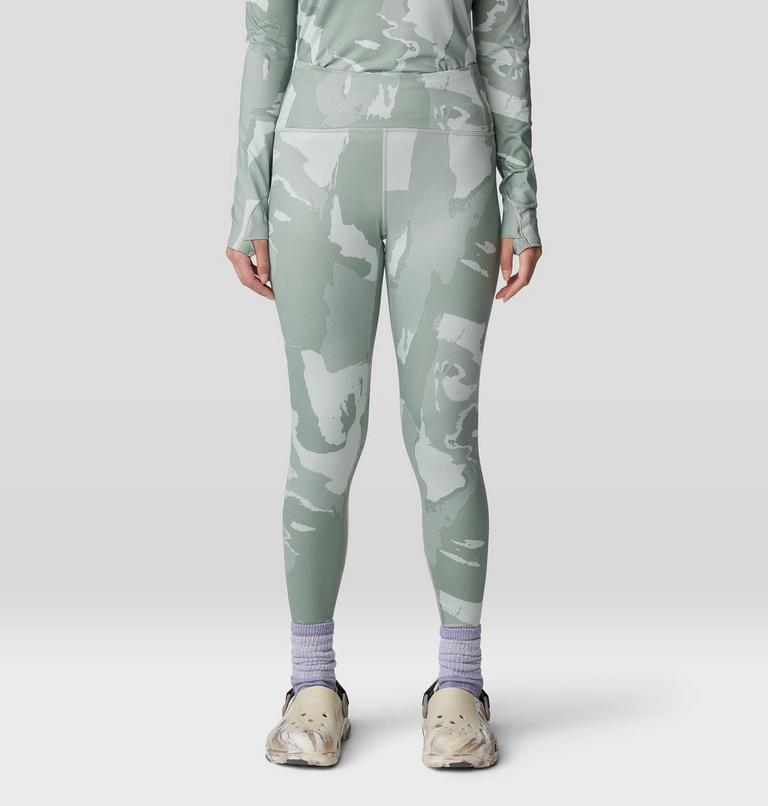 Women's Butter Up Tight, Color: White Sage Snowdrifts Print, image 1