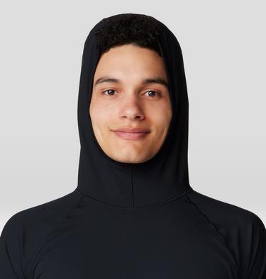 Men's Butter Up Long Sleeve Hoody, Color: Black, image 16
