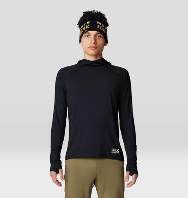 Men's Butter Up Long Sleeve Hoody, Color: Black, image 7