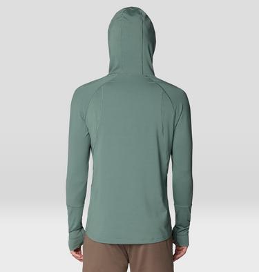 Men's Butter Up Long Sleeve Hoody, Color: Thunderhead Grey, image 6