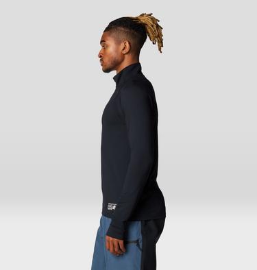 Men's Butter Up Long Sleeve Half Zip, Color: Black, image 15