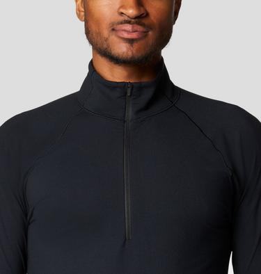 Men's Butter Up Long Sleeve Half Zip, Color: Black, image 16