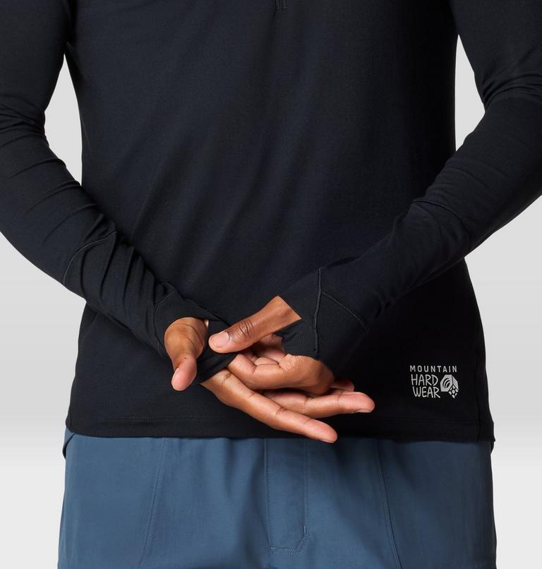 Homme Butter Up Manches longues Half Zip, Color: Black, image 5