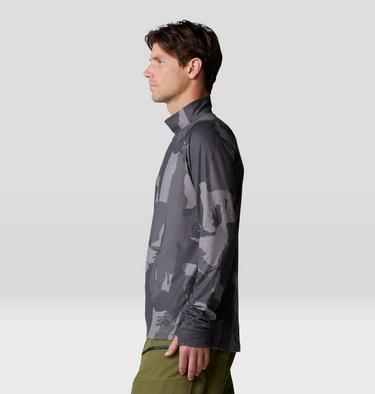 Men's Butter Mockneck, Color: Volcanic Snowdrifts Print, image 7