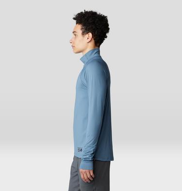 Men's Butter Mockneck, Color: Adriatic Blue, image 11