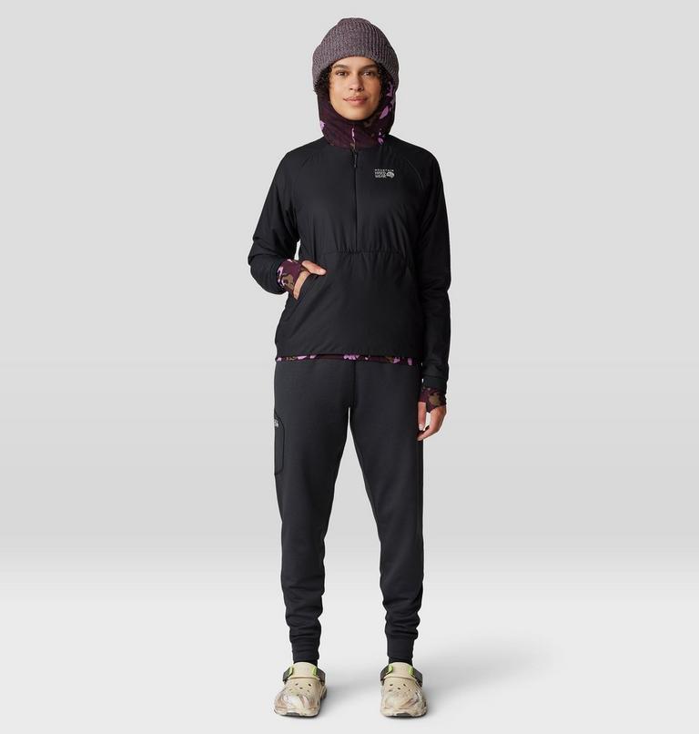 Women's Glacial Trail Jogger, Color: Black, image 10