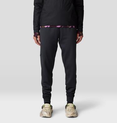 Women's Glacial Trail Jogger, Color: Black, image 1
