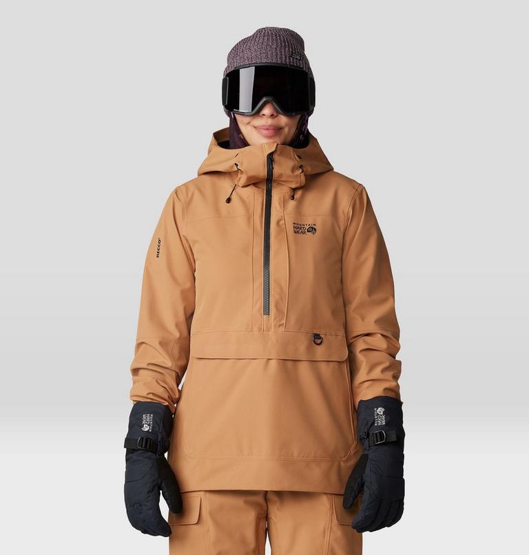 Women's Powder Maven Anorak, Color: Copper Clay, image 12