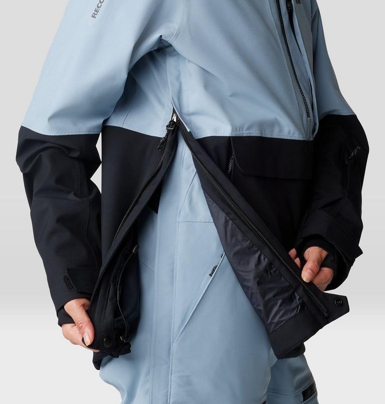 Women's Powder Maven Anorak, Color: Element, Black, image 9