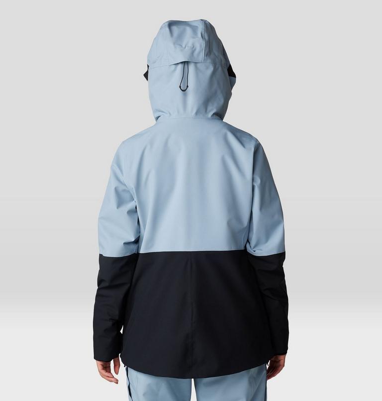 Women's Powder Maven Anorak, Color: Element, Black, image 2