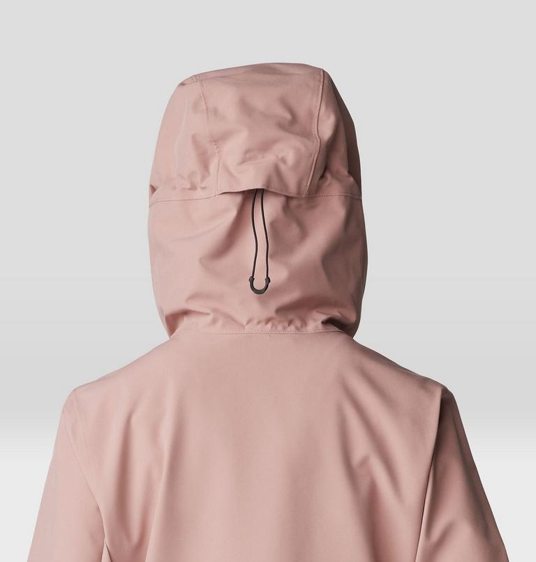 Women's Powder Maven Anorak, Color: Smoky Quartz, Smoky Quartz Vapors Print, image 6