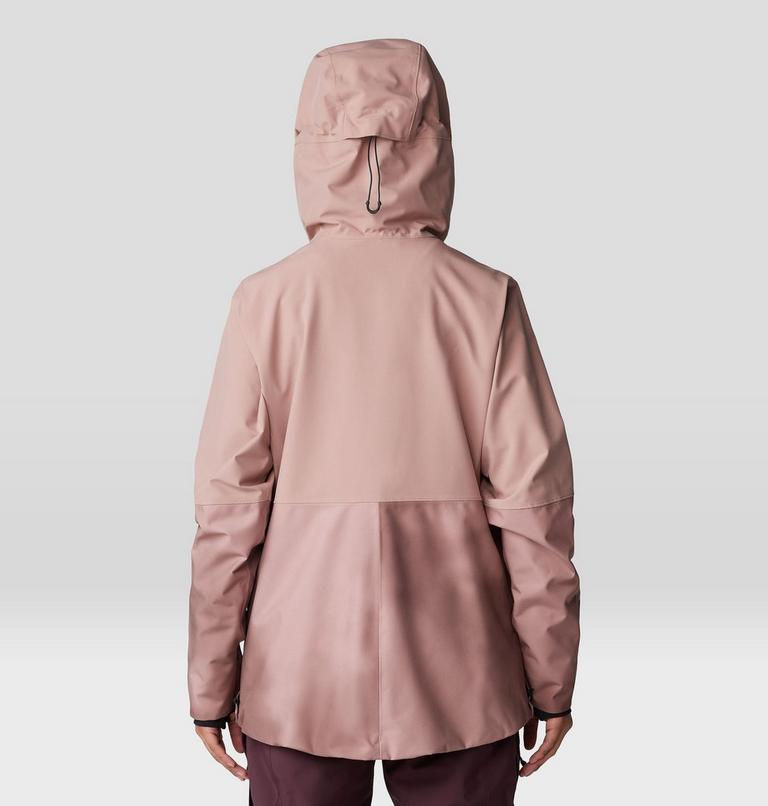 Women's Powder Maven Anorak, Color: Smoky Quartz, Smoky Quartz Vapors Print, image 2