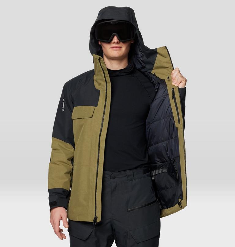 Men's Cloud Bank GORE-TEX Jacket, Color: Landslide, Black, image 6