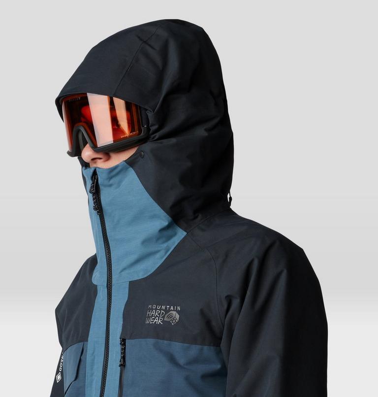 Men's Cloud Bank GORE-TEX Jacket, Color: Adriatic Blue, Moon Blue, Black, image 5