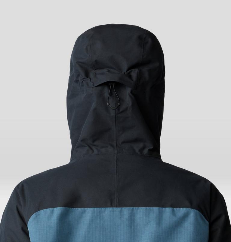 Men's Cloud Bank GORE-TEX Jacket, Color: Adriatic Blue, Moon Blue, Black, image 6