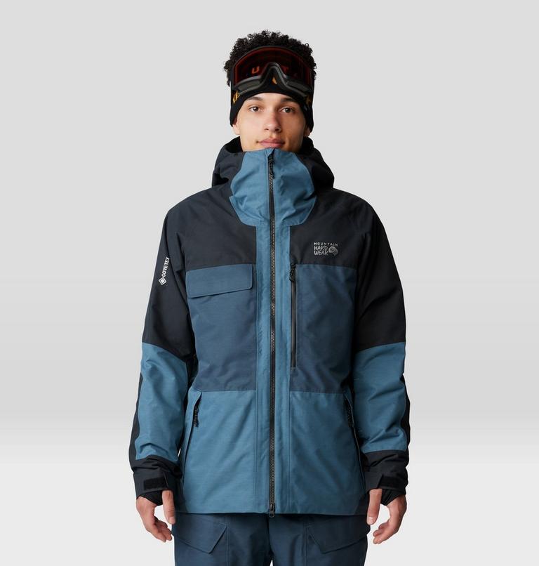 Men's Cloud Bank GORE-TEX Jacket, Color: Adriatic Blue, Moon Blue, Black, image 1