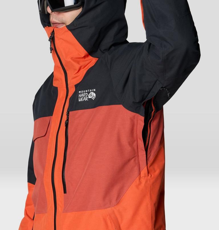 Men's Cloud Bank GORE-TEX&reg; Jacket, Color: Aspect, Mars Red, Black, image 10