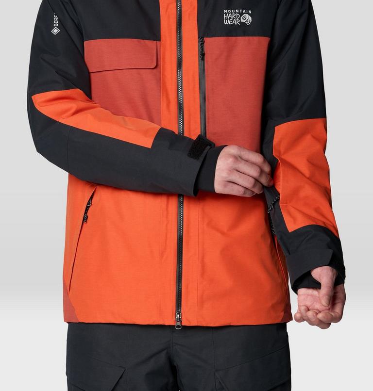 Men's Cloud Bank GORE-TEX&reg; Jacket, Color: Aspect, Mars Red, Black, image 11