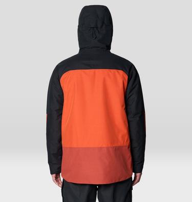 Men's Cloud Bank GORE-TEX&reg; Jacket, Color: Aspect, Mars Red, Black, image 6