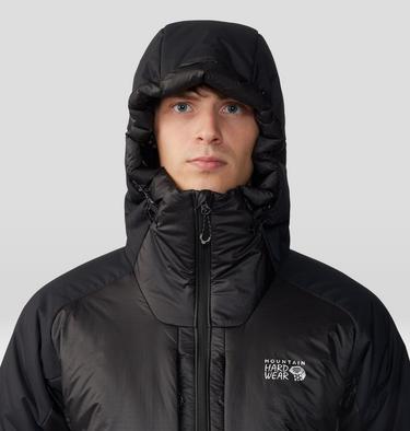 Men's Compressor Alpine Hooded Jacket, Color: Black, image 8
