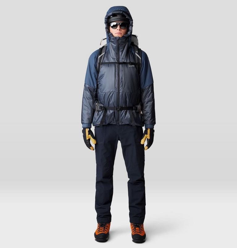 Men's Compressor Alpine Hooded Jacket, Color: Blue Slate, image 12
