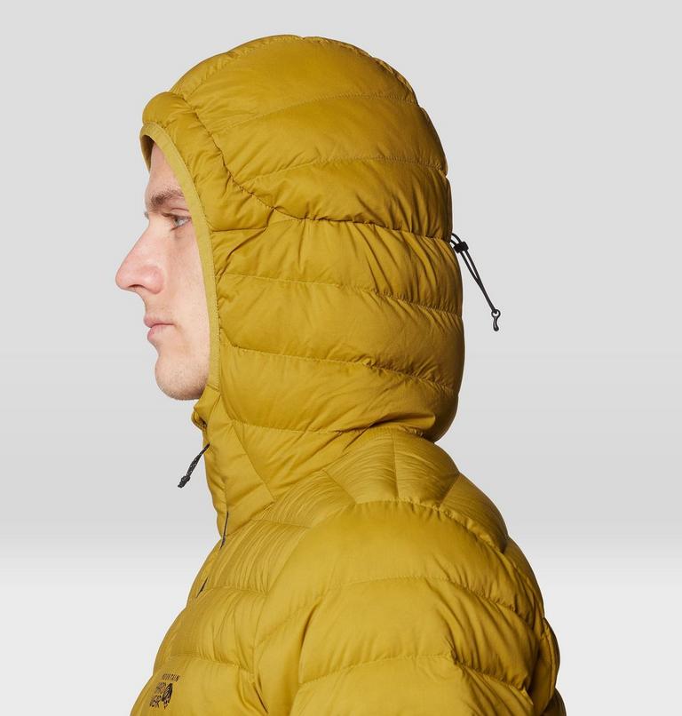 Men's Deloro Down Full Zip Hoody, Color: Dark Bolt, image 5