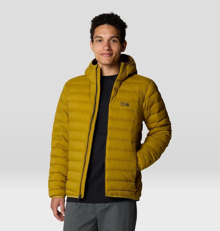 Men's Deloro Down Full Zip Hoody, Color: Dark Bolt, image 9