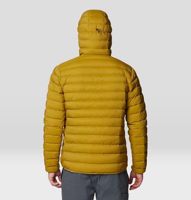 Men's Deloro Down Full Zip Hoody, Color: Dark Bolt, image 6