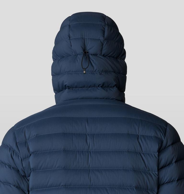 Doudoune zippée à capuche Deloro, Color: Moon Blue, image 5