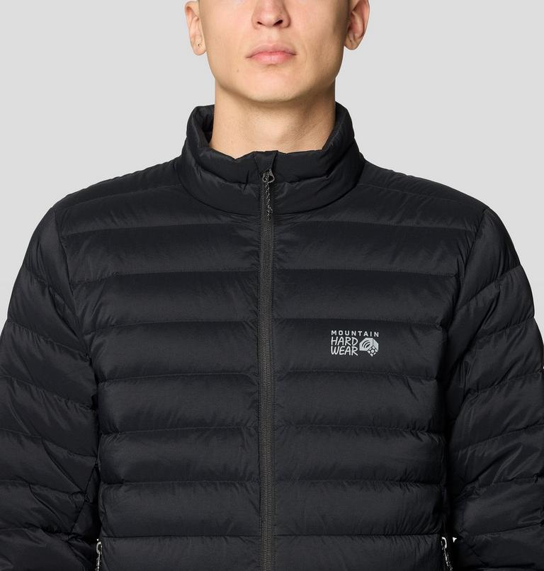 Men's Deloro Down Jacket, Color: Black, image 4
