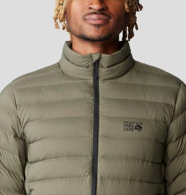 Men's Deloro Down Jacket, Color: Stone Green, image 16