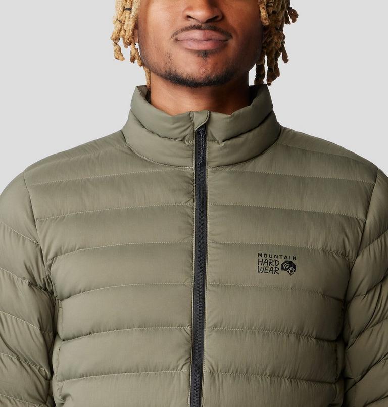 Men's Deloro Down Jacket, Color: Stone Green, image 4