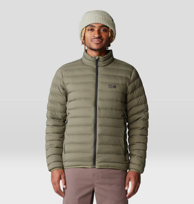 Men's Deloro Down Jacket, Color: Stone Green, image 1