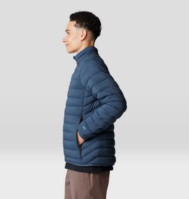 Men's Deloro Down Jacket, Color: Moon Blue, image 7